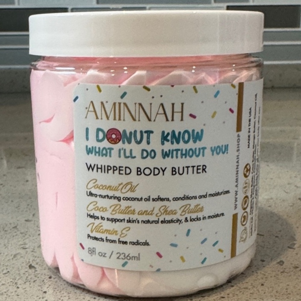 Aminnah I Donut Know What I’ll Do Without You Whipped Body Butter
